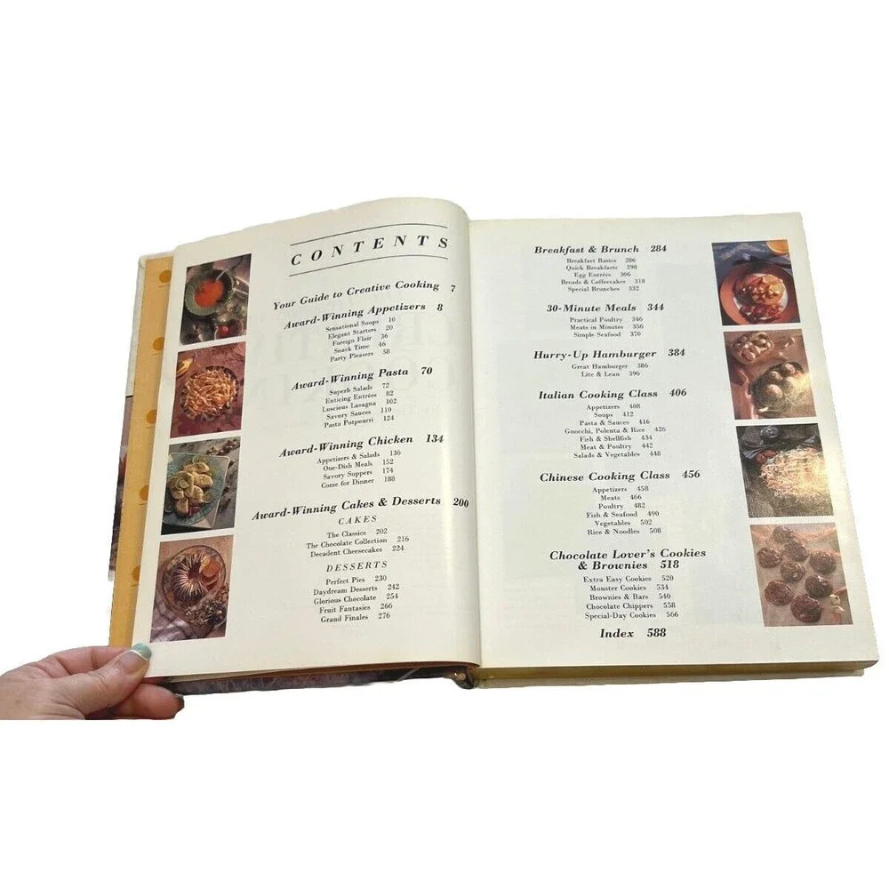 The Treasury Of Creative Cooking By Editors Of Consumer's Guide -Large Book!